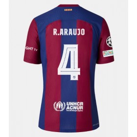 Barcelona Ronald Araujo #4 Hemmakläder 2023-24 Kortärmad